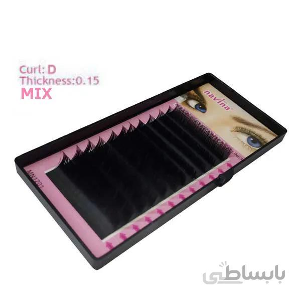 مژه والیوم مخصوص کاشت برند ناوینا MIX-D