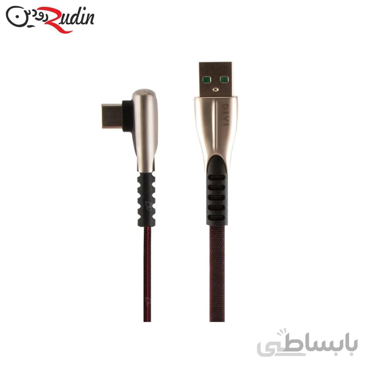 کابل تبدیل USB به USB-C دایوی مدل P453-12 طول 120 سانتی متر