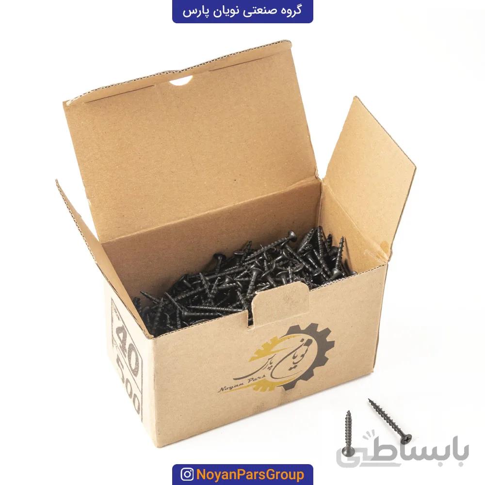 پیچ MDF نویان پارس سایز 40 بسته 500 عددی