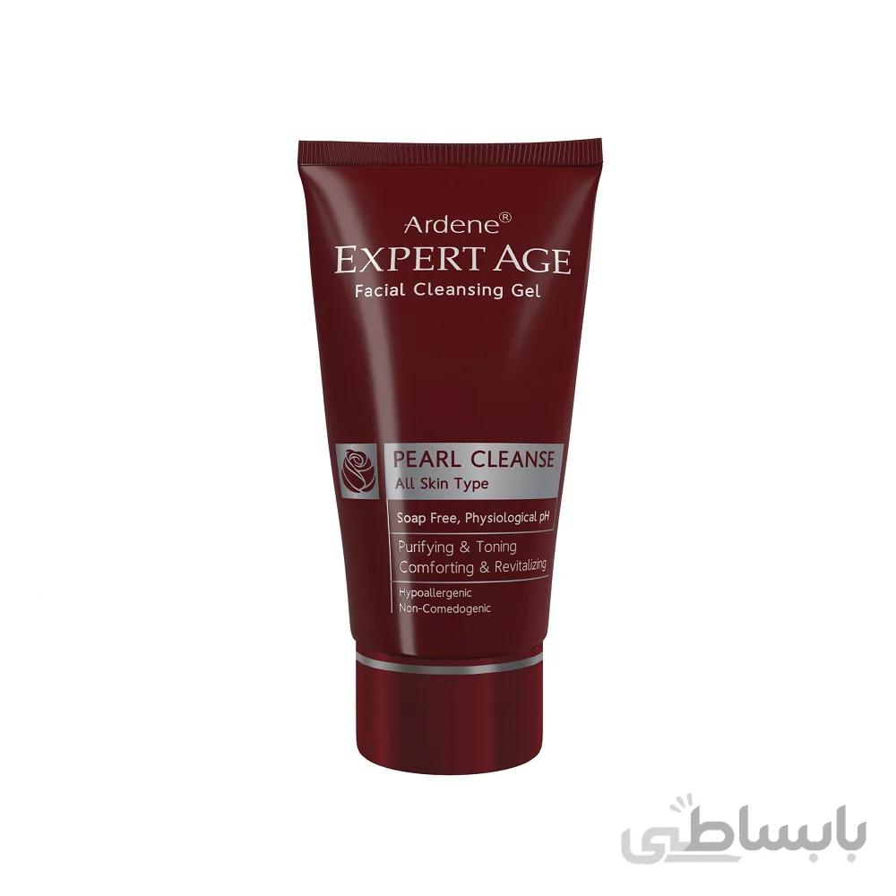 ژل شستشوی صورت آردن سری Expert Age حجم 150 میلی لیتر ا EXPERT AGE FACIAL CLEANSING GEL ARDENE