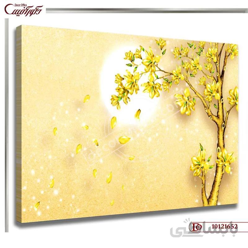 تابلو دکوراتیو گل 1652 ا Decorative flower painting 1652