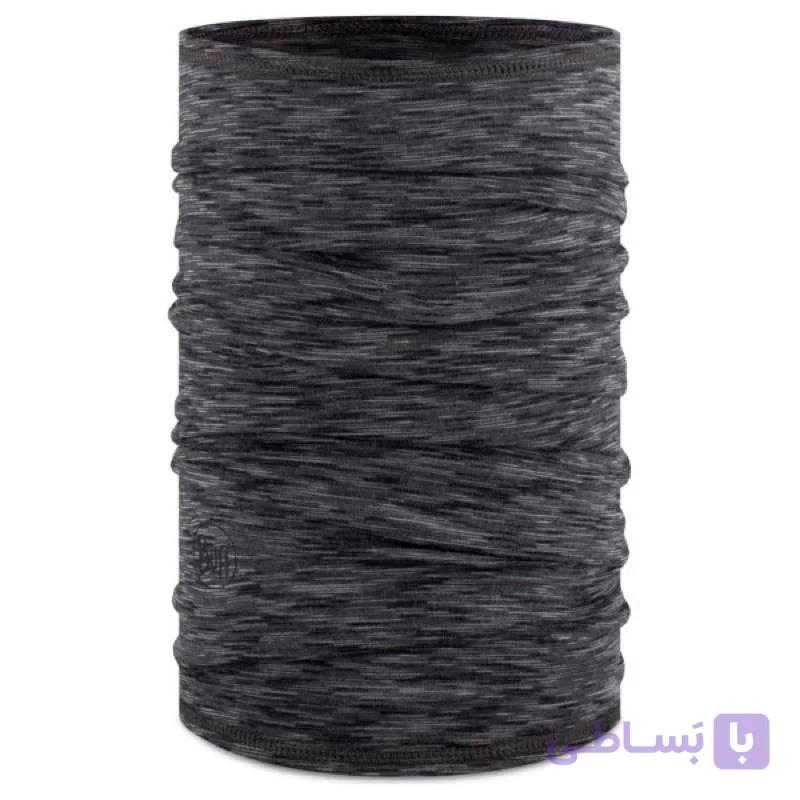 دستمال سر و گردن باف مدل WOOL STONE GREY MULTI STRIPE