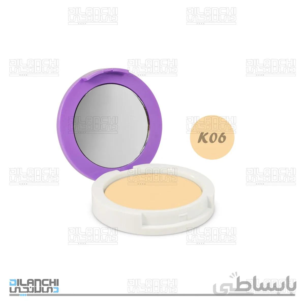 پنکیک کنویس SPF8 سری Velvet Touch شماره k06