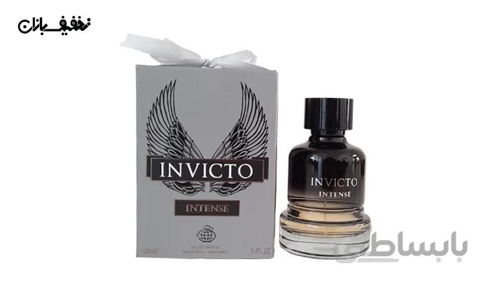 عطر ادکلن مردانه فراگرنس ورد اینویکتوس اینتنس ( Fragrance World Invictus Intense) حجم 100 میل ا Fragrance World Invicto Intense 100ml