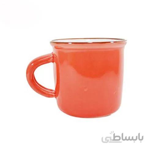 شات قهوه خوری رنگی تکی