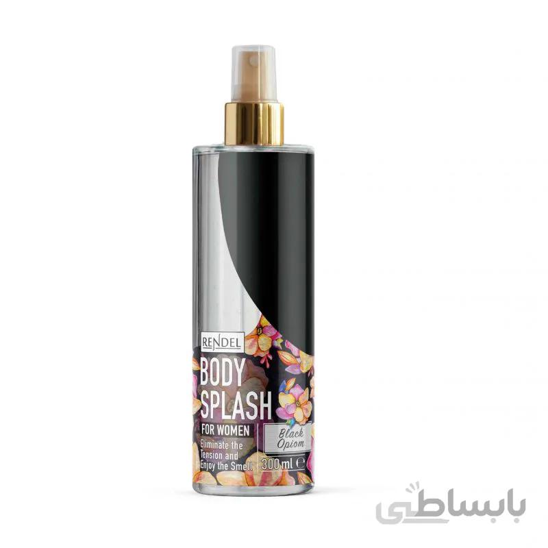 بادی اسپلش زنانه رندل مدل Black Opium حجم 300 میل