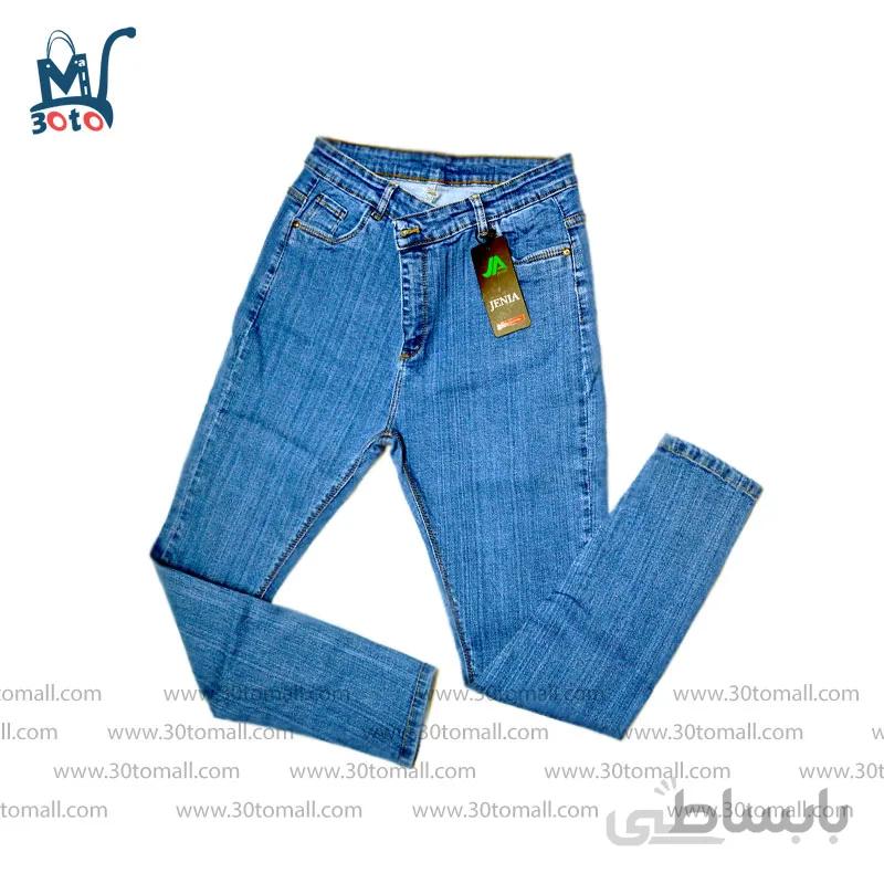 شلوار جین زنانه مدل je006 ابی