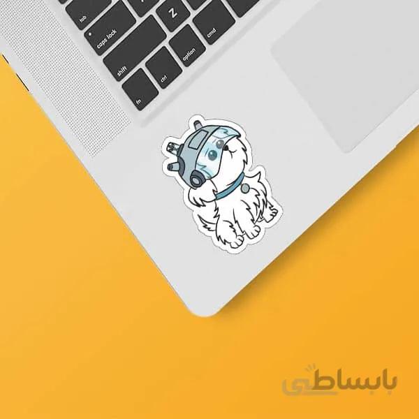 استیکر لپ تاپ طرح Rick&Morty 06