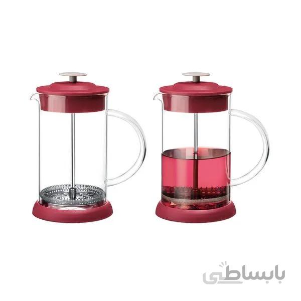 فرنچ پرس 600 میلی لیتر مدل Paule Carmen Kirmizi مادام کوکو