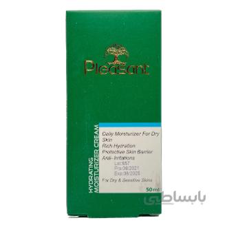 کرم مرطوب کننده و آبرسان ۲۴ ساعته مناسب پوست چرب پلیزنت pleasant