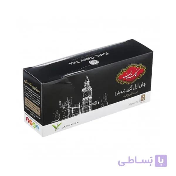 چای کیسه ای عطری 25 تایی گلستان در کارتن 54 عددی ا golestan 25