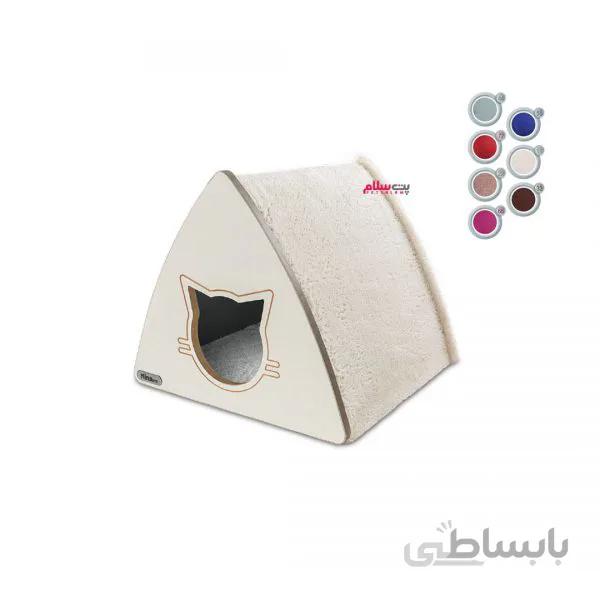 لانه چوبی سه گوش گربه