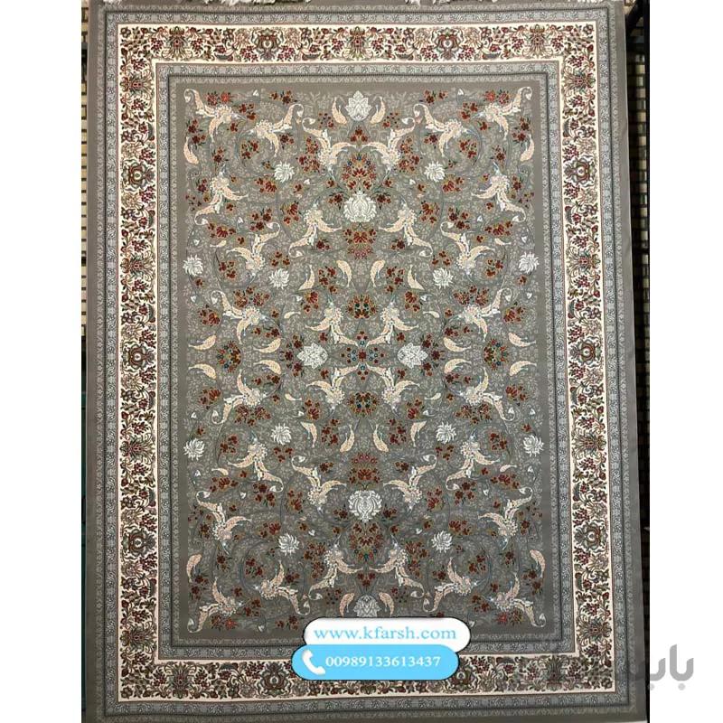 فرش ۷۰۰ شانه طرح افشان درباری