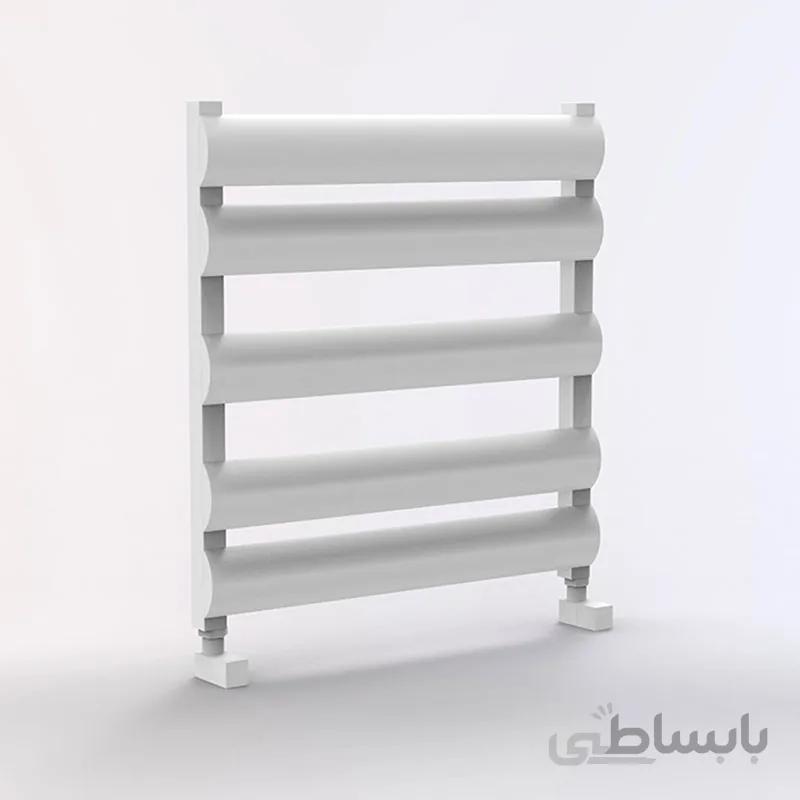 حوله خشک کن آلومینیوم لوور سفید