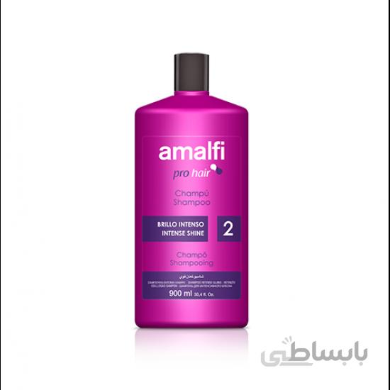 شامپو تقویت کننده و درخشان کننده آمالفی Amalfi حجم 900 میل