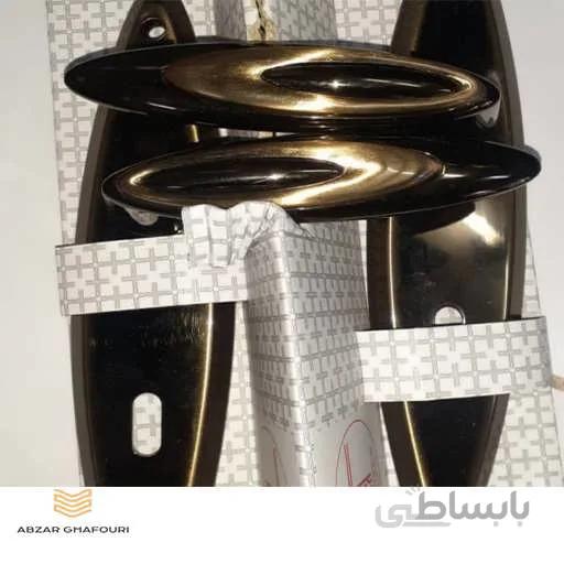 دستگیره در چوبی کلیدی تلرانس زیتونی مدل بیضی کد 6161