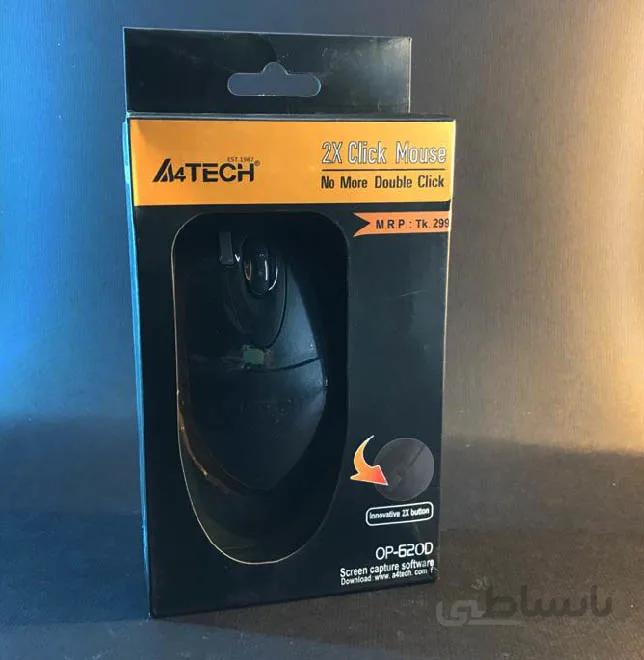 ماوس سیمدار برند A4TECH مدل 620