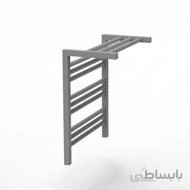 حوله خشک کن برقی طرح L کروم