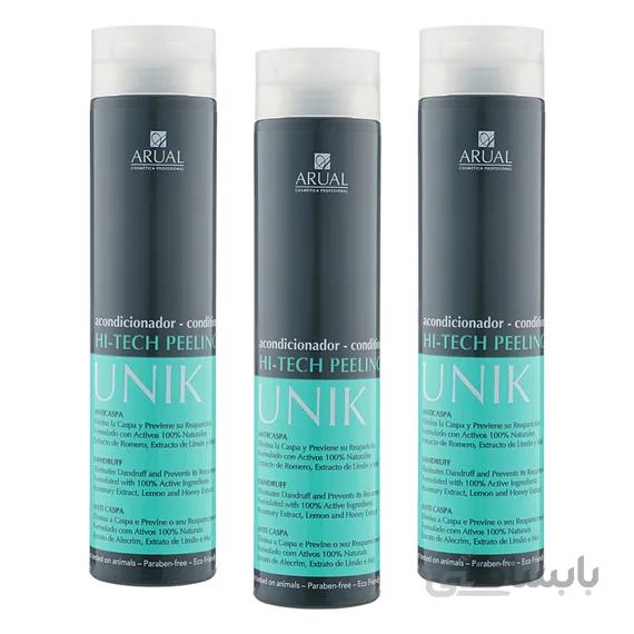 نرم کننده مو خارجی آروال ضد شوره مدل Unik Hi tech peeling