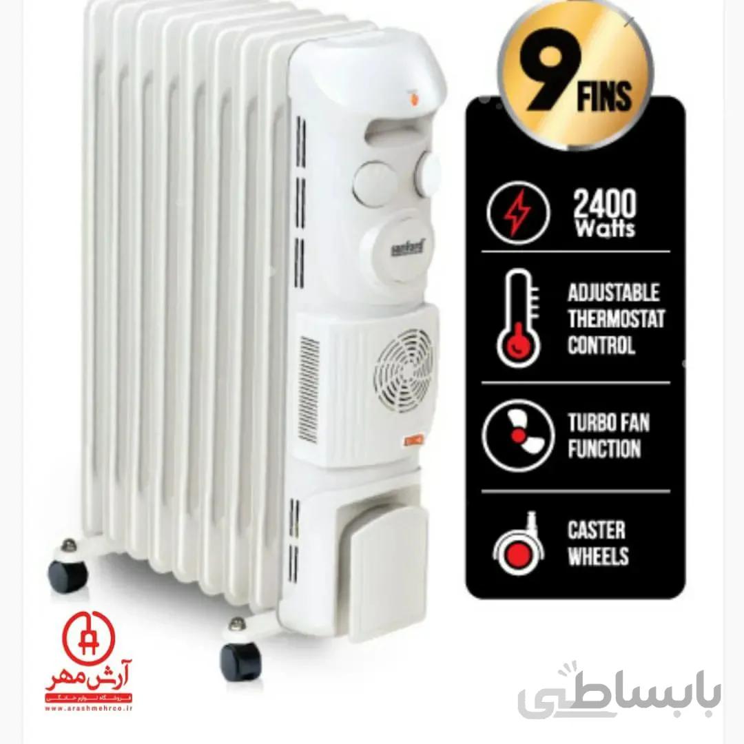 شوفاژ برقی _روغنی سانفورد SANFORD SFH 7 پره