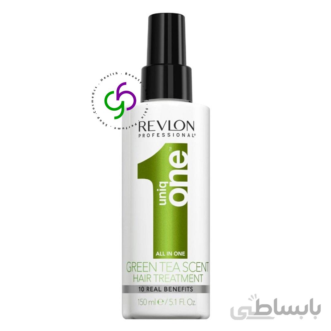 اسپری‌ مو ۱۰کاره یونیک‌ وان چای‌ سبز رولون revlon