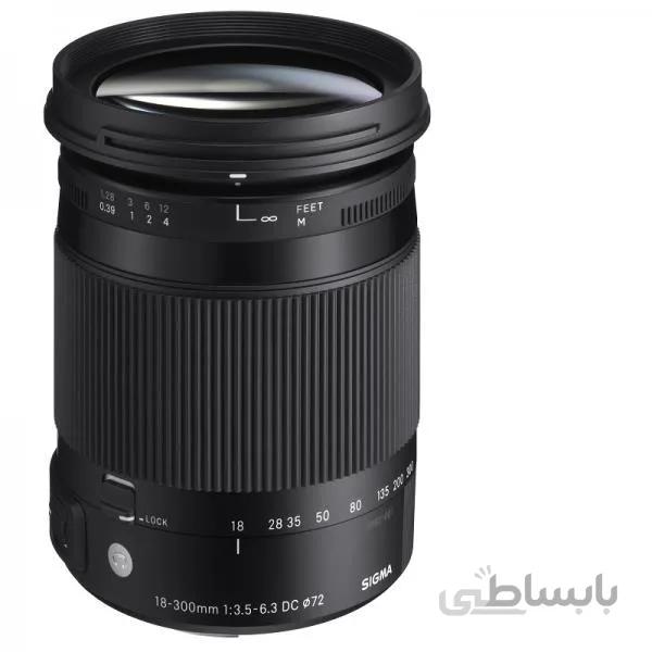 لنز سیگما Sigma 18-300mm f/3.5-6.3 DC MACRO OS HSM C for Canon