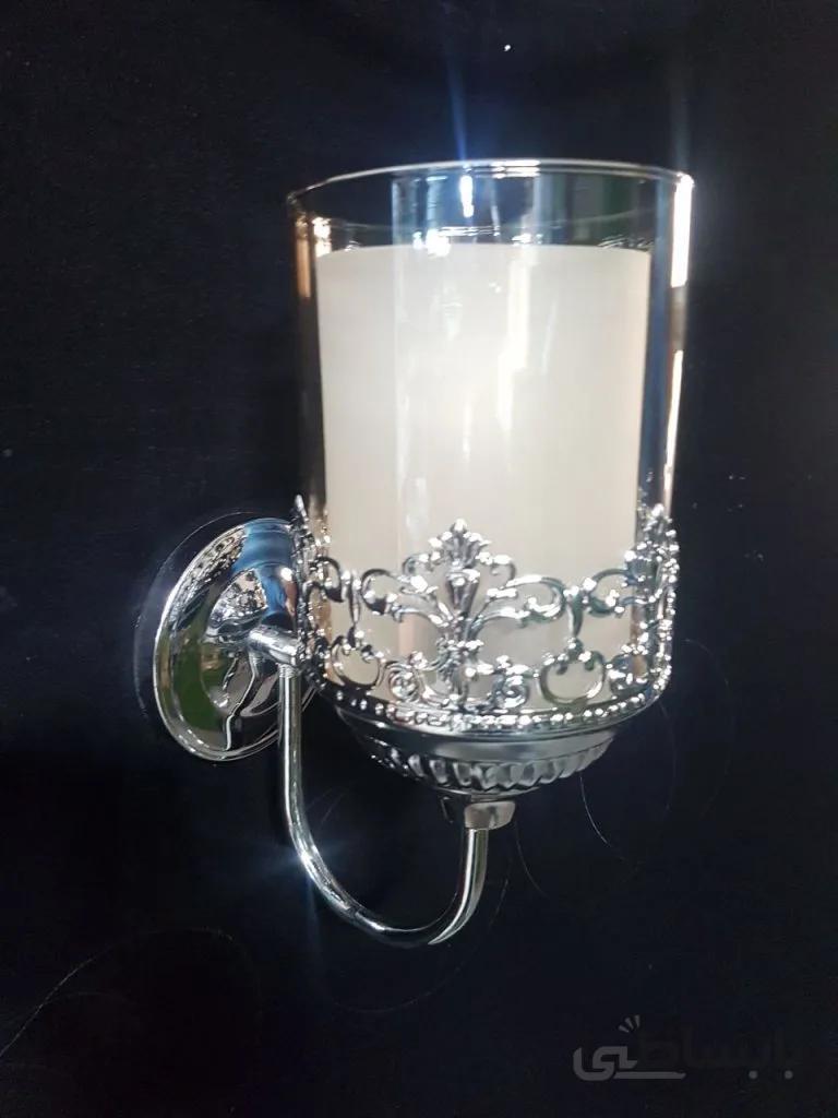دیواری شب خواب کروم مدل نیلوفر