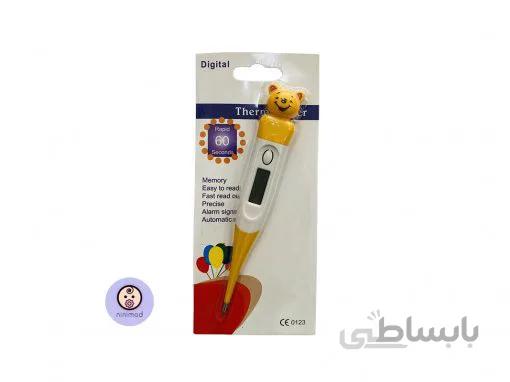 تب سنج دیجیتالی فانتزی طرح خرس