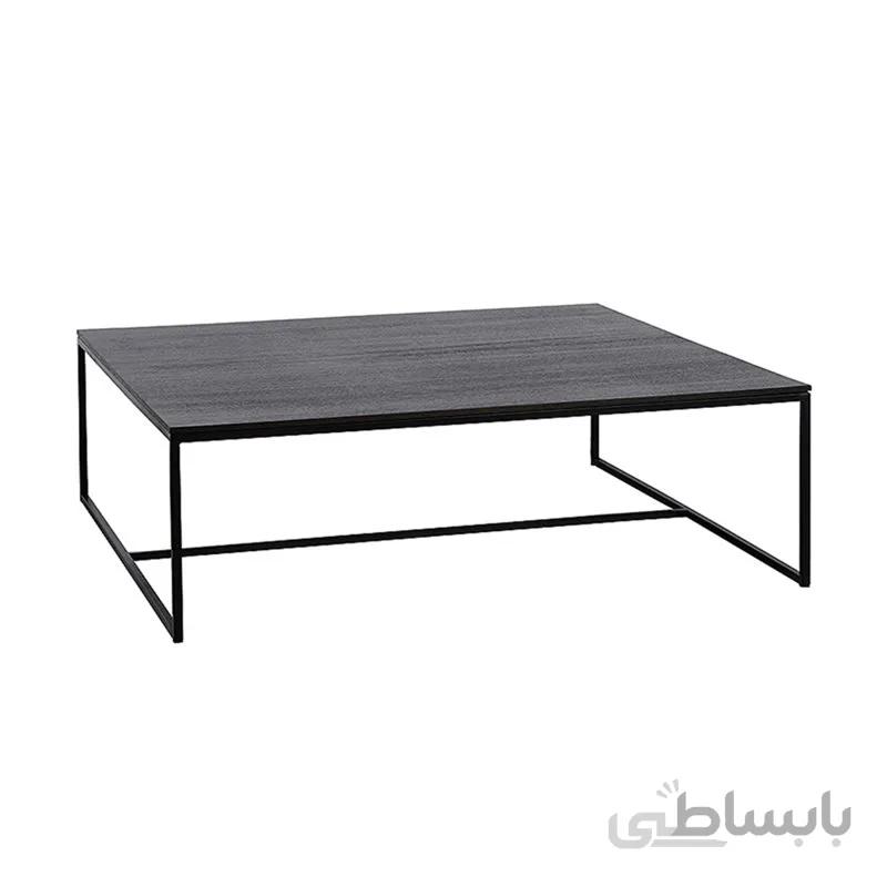 میز جلو مبلی Plaza Square Black Edition