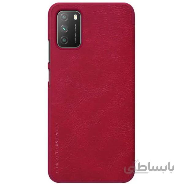 کیف چرمی نیلکین مدل Qin leather Case مناسب گوشی موبایل Poco M3