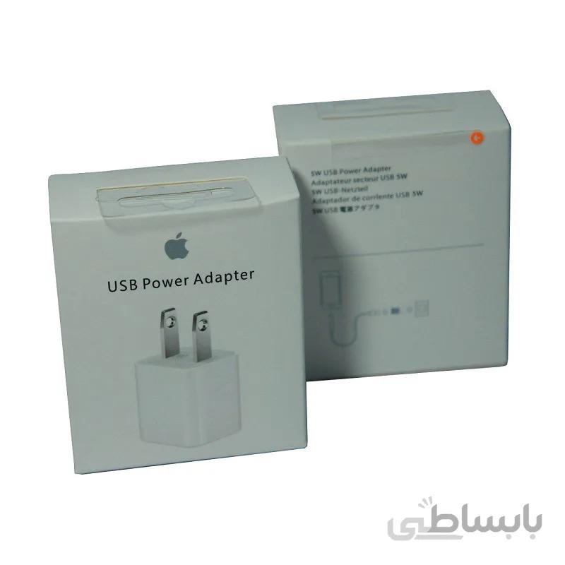 شارژر دیواری آیفون مدل اصلی IPHONE7