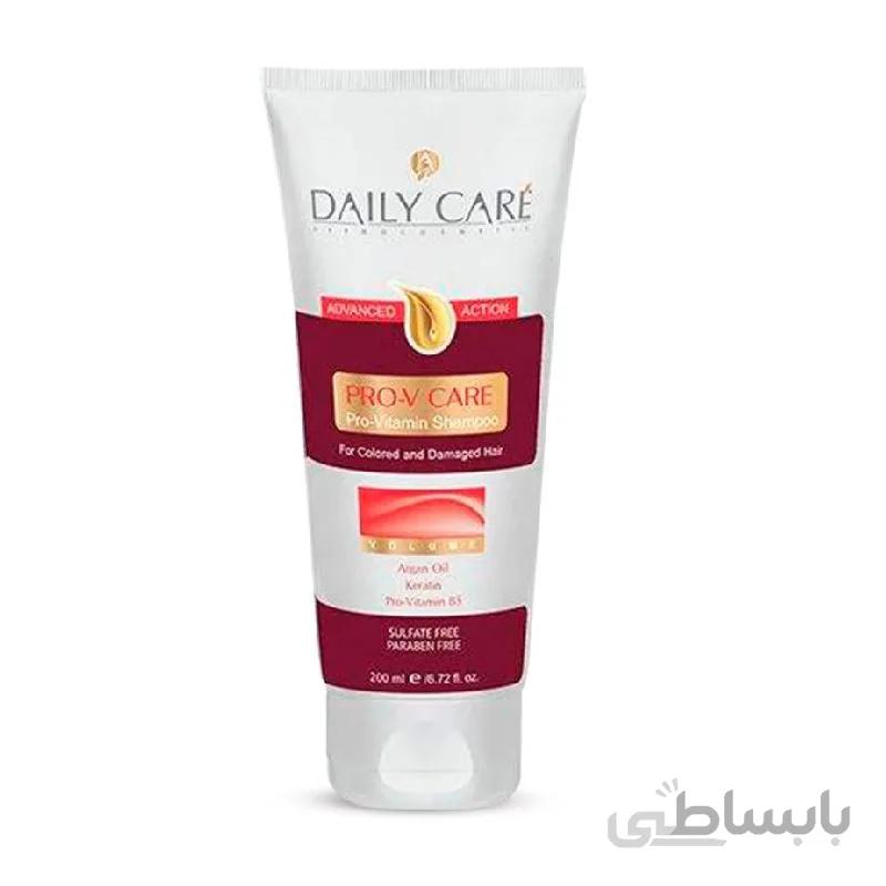 شامپو پروتئینه و ویتامینه 200 میلی دیلی کر DAILY CARE