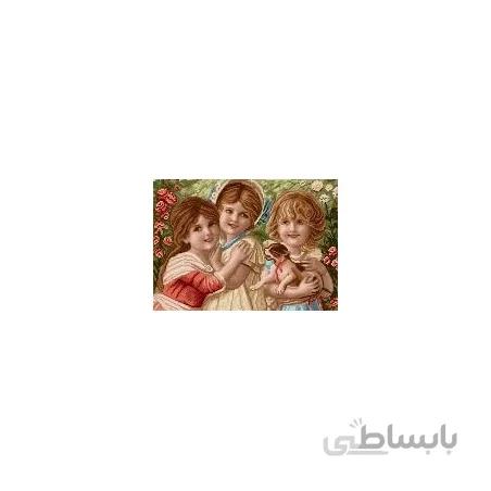 نخ و نقشه آموزشی تابلو فرش کد 1