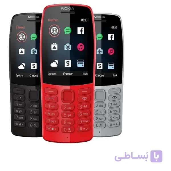 گوشی موبایل نوکیا مدل Nokia 210 دو سیم کارت زبان فارسی