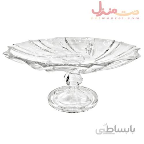 شیرینی خوری پایه دار کریستال ایرنا طرح پاریس
