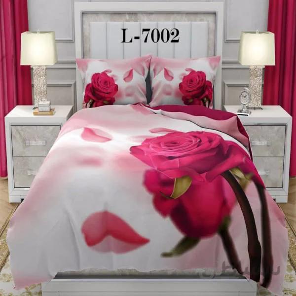 روتختی سه بعدی ساتن ابریشم ترک طرح مدرن - کد 7002