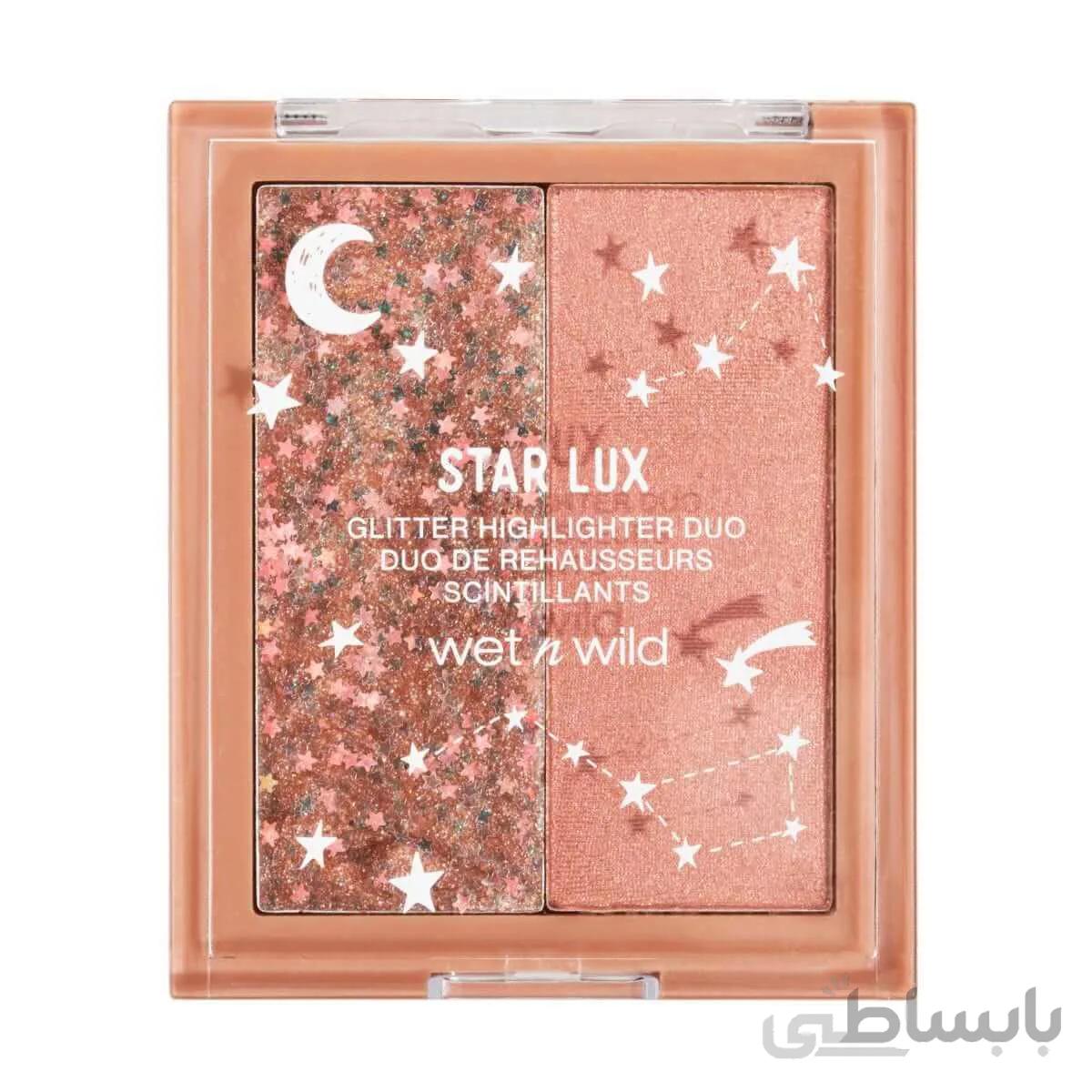 هایلایتر و گلیتر وت اند وایلد مدل Star Lux Dou Now Or Nova