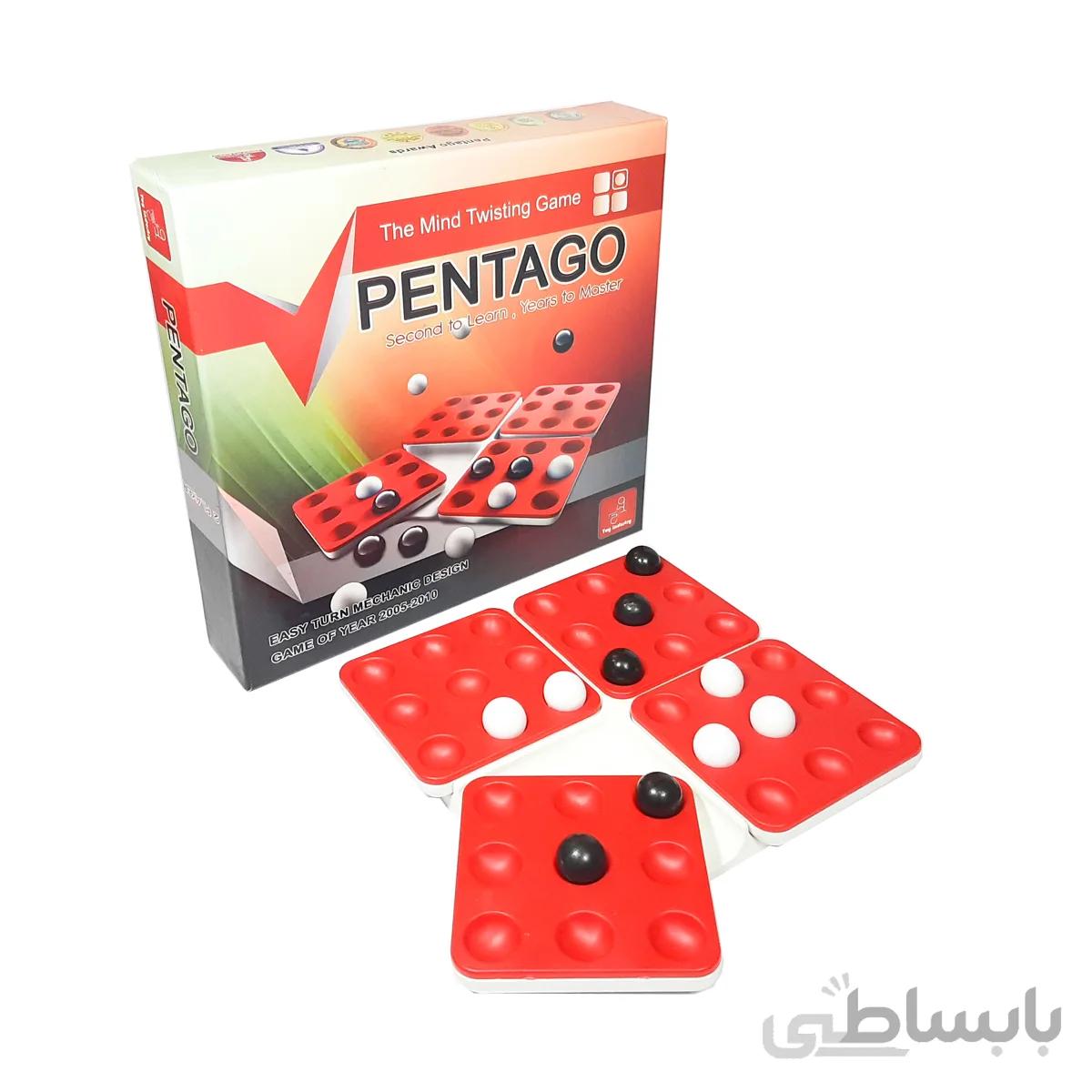 بازی رومیزی پنتاگو قرمز(Pentago)