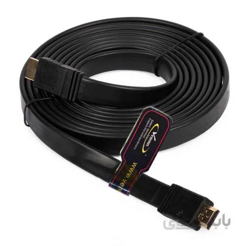 کابل فلت 5 متری HDMI ونوس مدل PV-K265