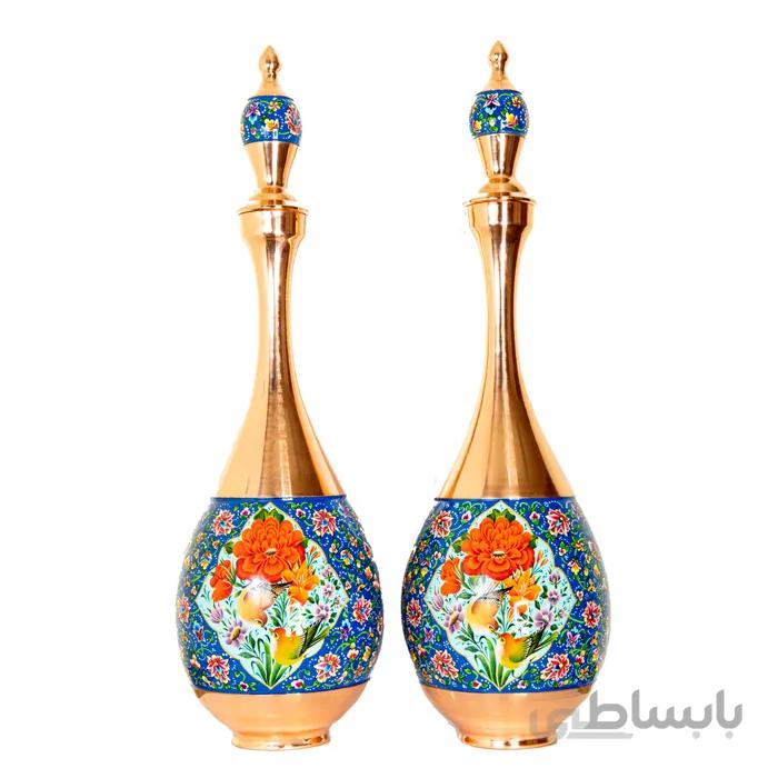 تنگ مسی طرح پرداز ارتفاع 55 سانتی متر کدC-301