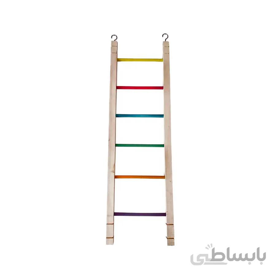 نردبان چوبی پرنده و طوطیسانان ۷۰ سانتی متر