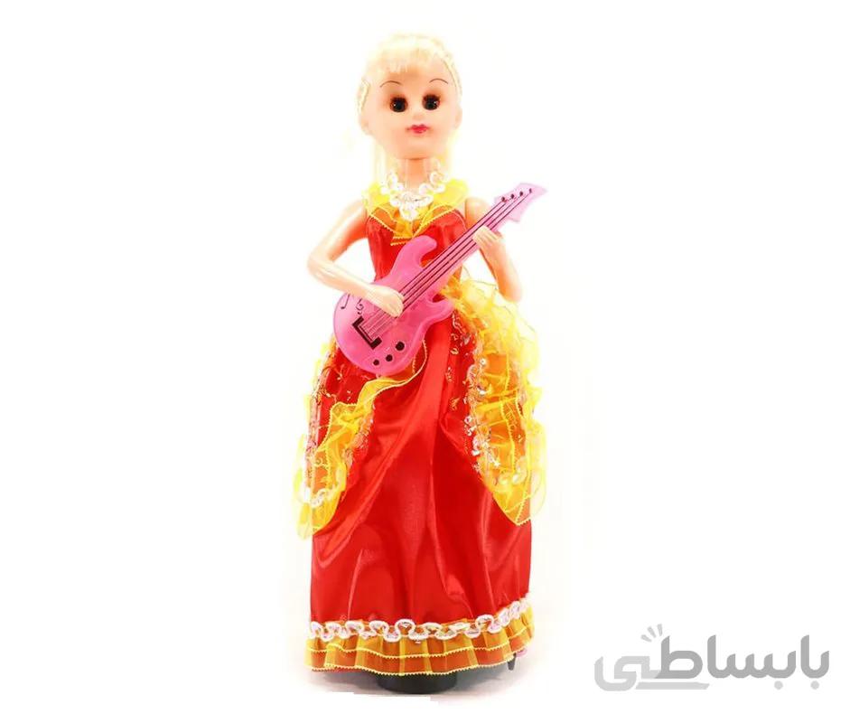 عروسک گیتار بدست