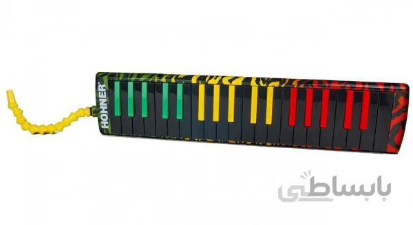 ملودیکا کروماتیک ۳۷ کلید hohner هوهنر سری AirBoard مدل Rasta آکبند