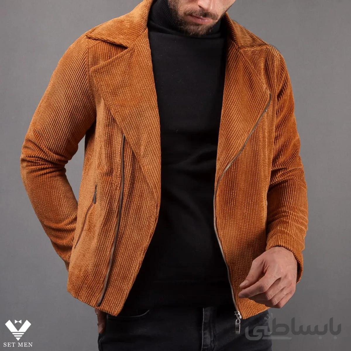 کاپشن مخمل کبریتی CM100