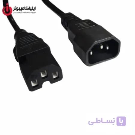 کابل برق Back To Back کامپیوتر 3C*0.75mm ونتولینک به طول 1.5 متر