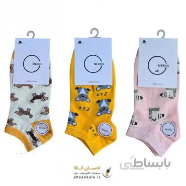 جوراب مچی فانتزی دخترانه مرسین کد 04