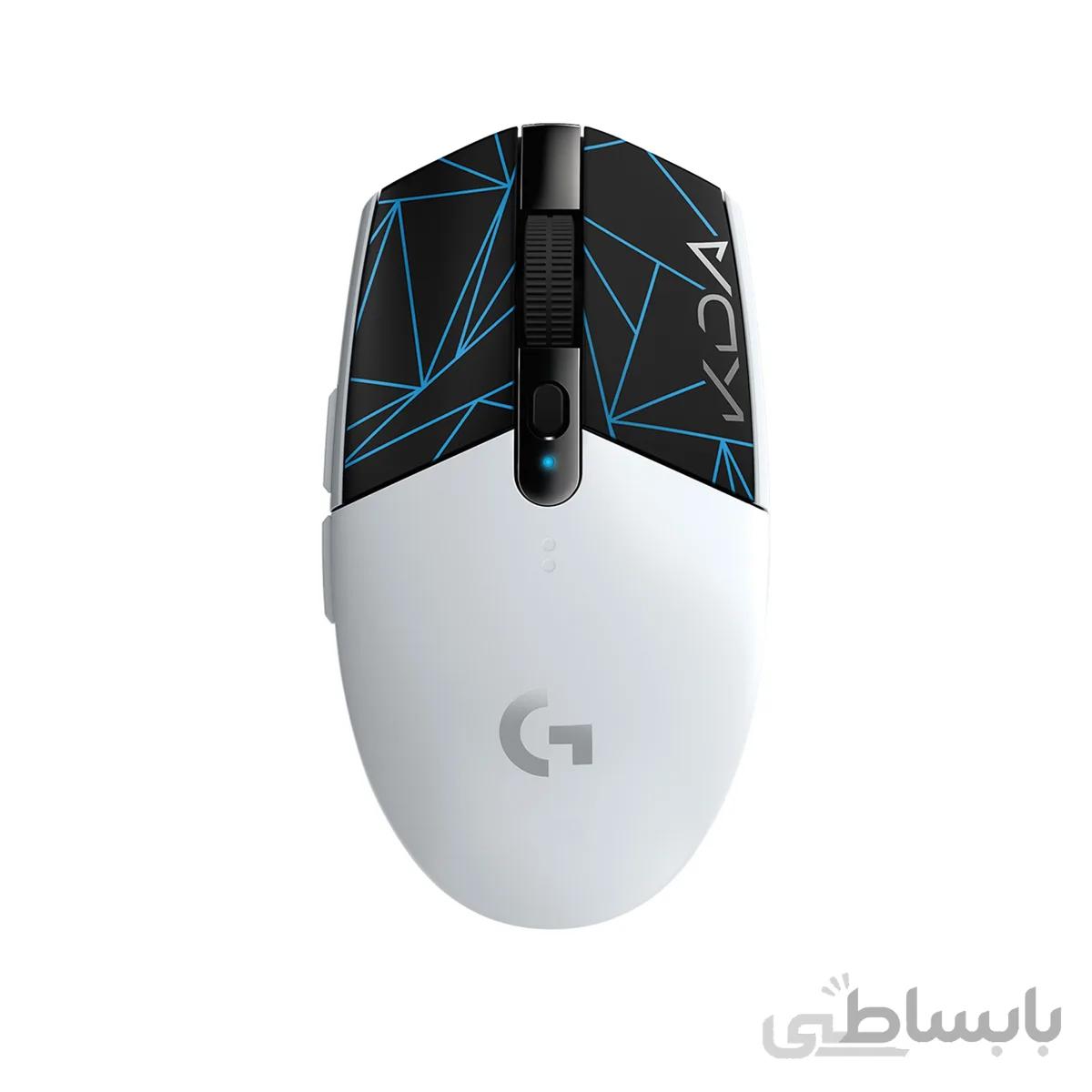 ست ماوس و پد ماوس لاجیتک G304 Lightspeed League of Legends + Gift Box KDA