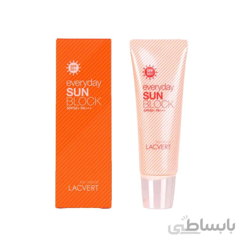 کرم ضد آفتاب لاکورت لکورت LACVERT Sun Block SPF 50 70ml