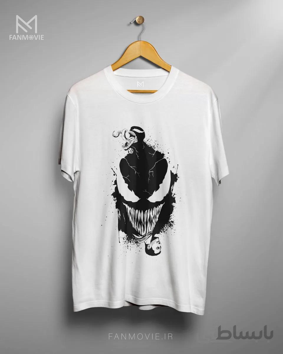 تیشرت ونوم طرح the black venom