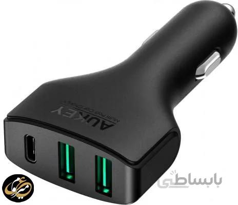 شارژر فندکی آکی مدل aukey CC-y3